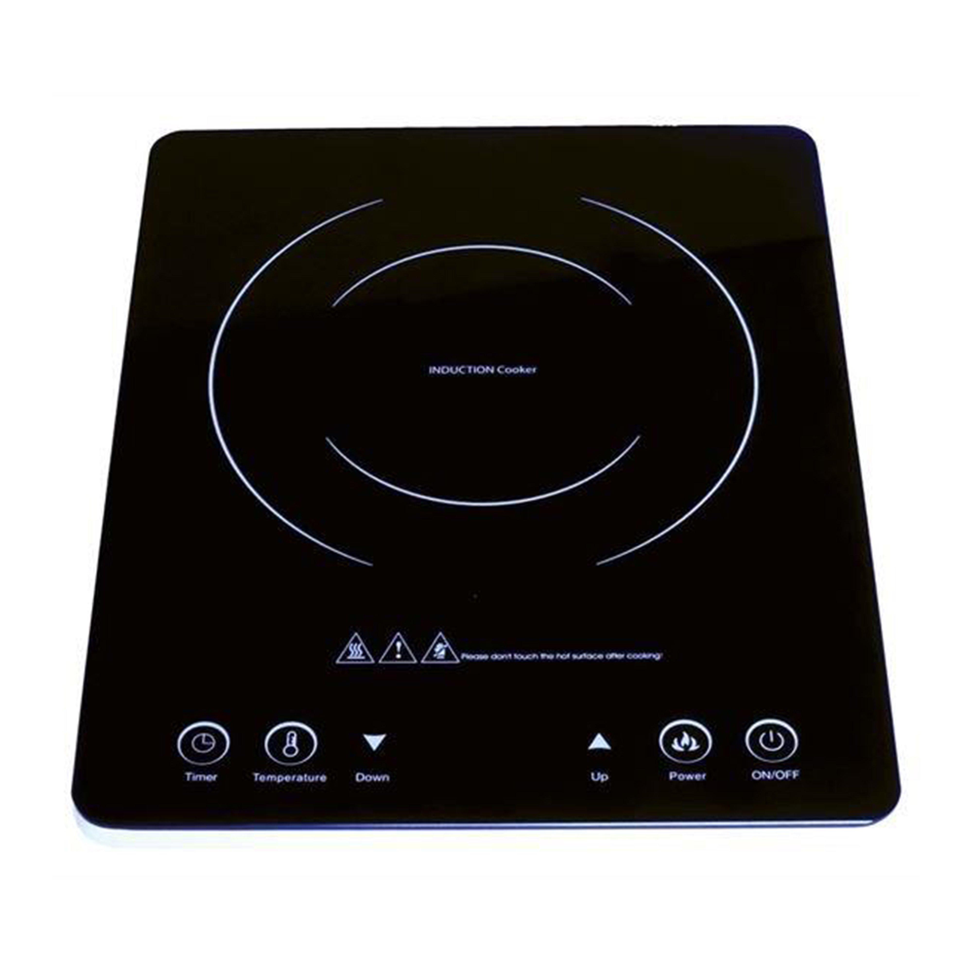 Image of Streetwize Low Wattage Induction Cooker - Black/Blk, Black/BLK