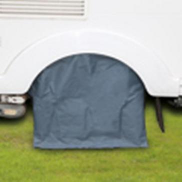 Grey Quest Caravan Wheel Cover