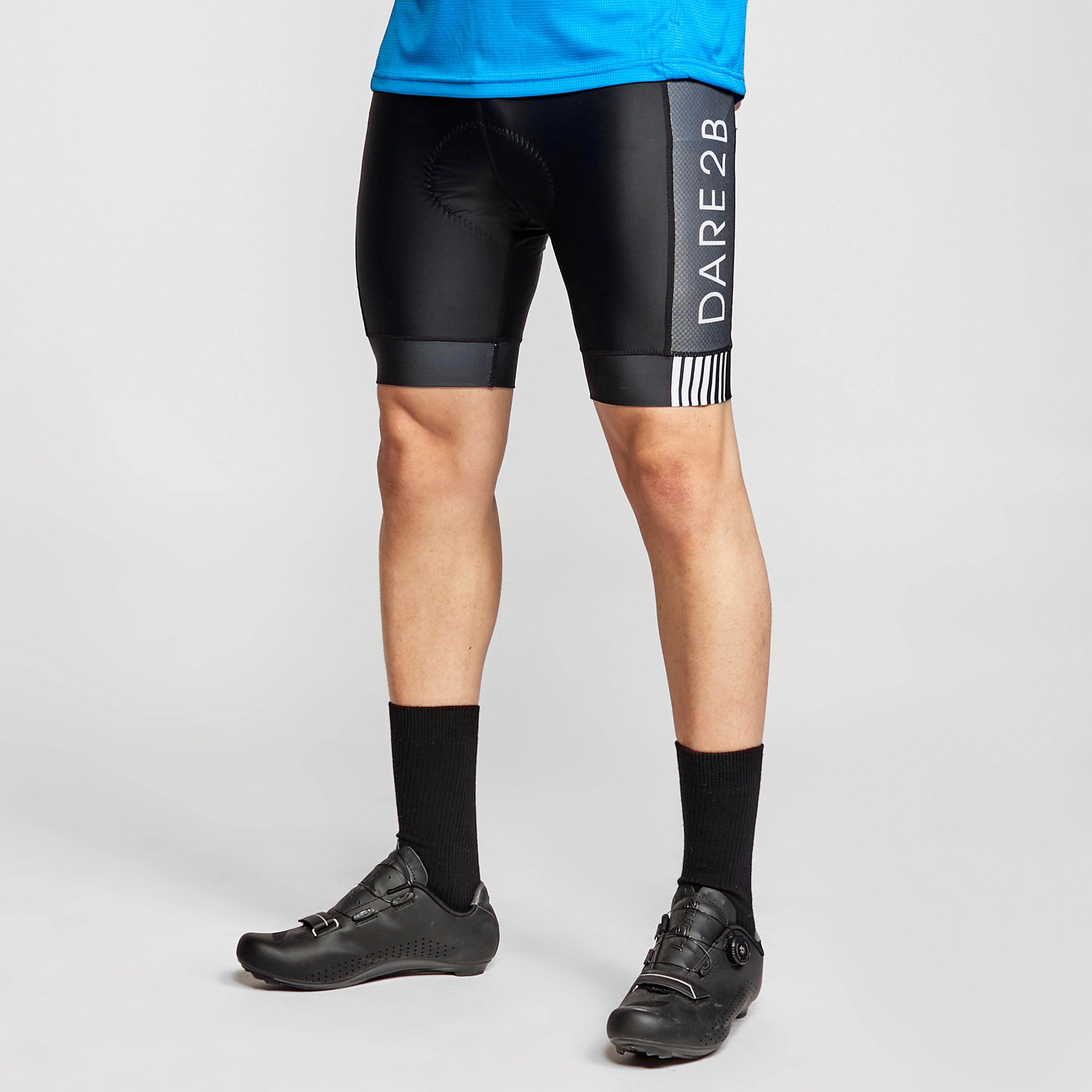 Image of Dare 2B Men's Virtuosity Quick-Drying Cycling Shorts - Black/Blk, Black/BLK