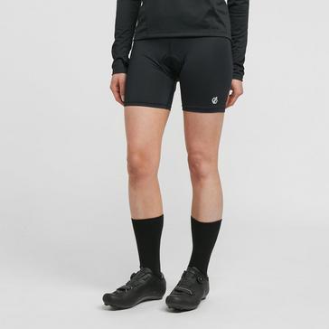 Black Dare 2B Women's Basic Padded Cycling Shorts