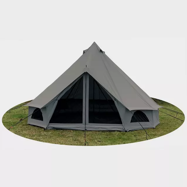 Quest 5 Metre Bell Tent grey