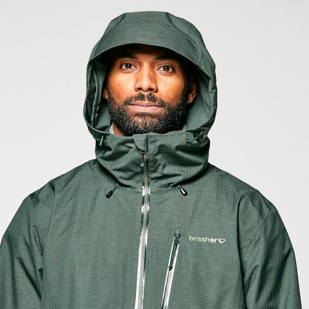 Men's Textured Waterproof Jacket | Brasher