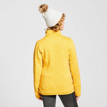 Yellow Brasher Women's Rydal Knit Fleece Jacket
