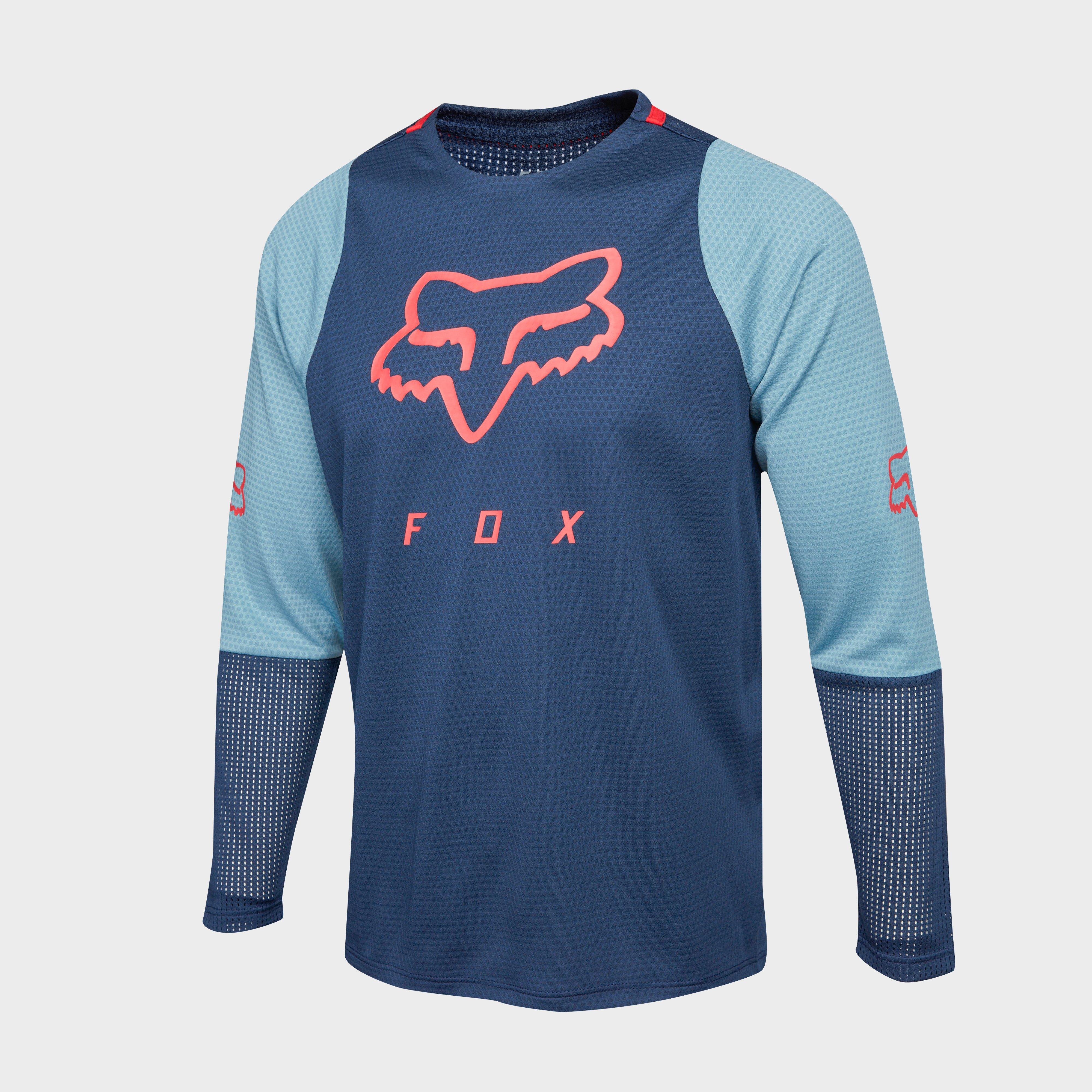 fox defend long sleeve jersey