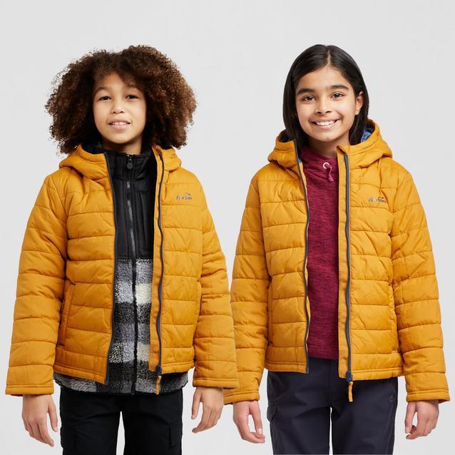 Yellow Peter Storm Kids' Blisco Jacket image 1