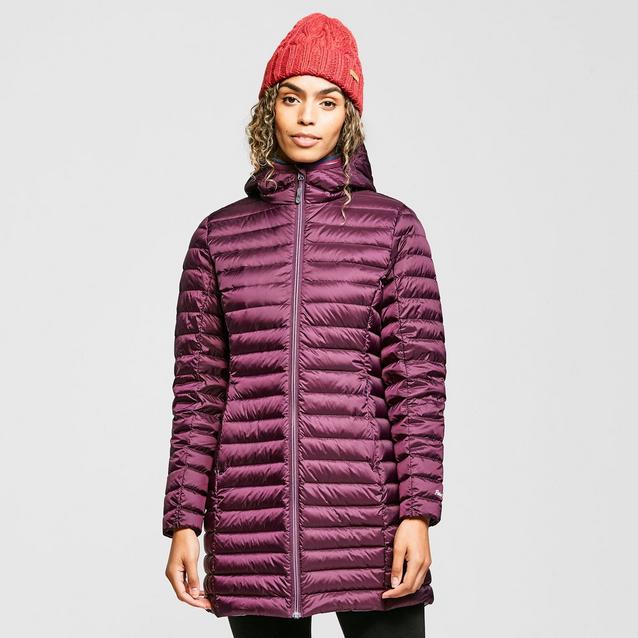 Ladies long insulated on sale coats