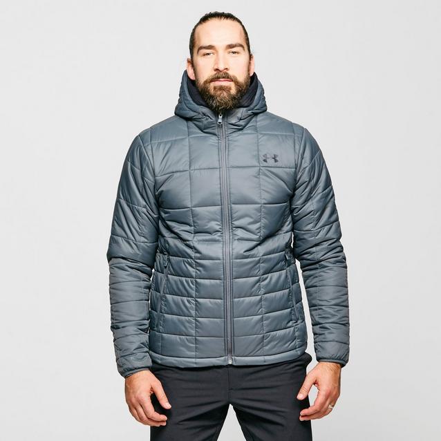 Grey Under Armour Men’s UA Insulated Hooded Jacket image 1
