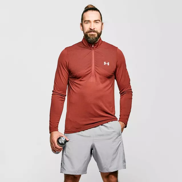 Under Armour Mens Seamless Long-Sleeve T-Shirt