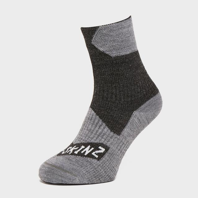 Grey Sealskinz Waterproof All Weather Ankle Sock image 1