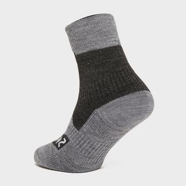 Grey Sealskinz Waterproof All Weather Ankle Sock