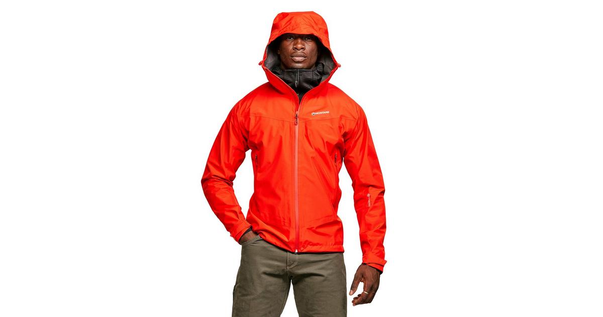 Mens packable hot sale waterproof jacket