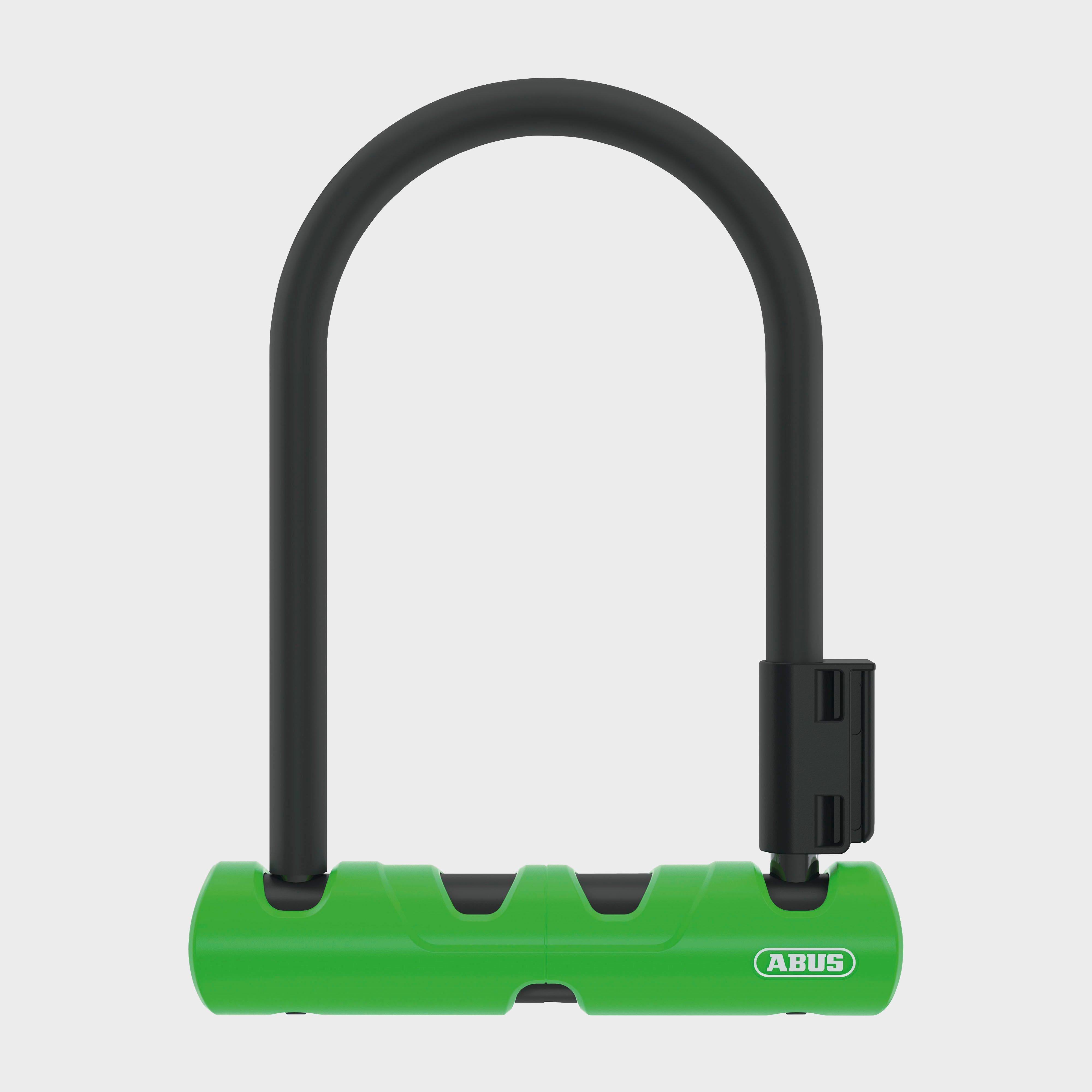 Abus Abus Ultra 410 Mini D-Lock 140mm & Cable - Green, Green Abus Abus Ultra 410 Mini D-Lock 140mm & Cable - Green, Green