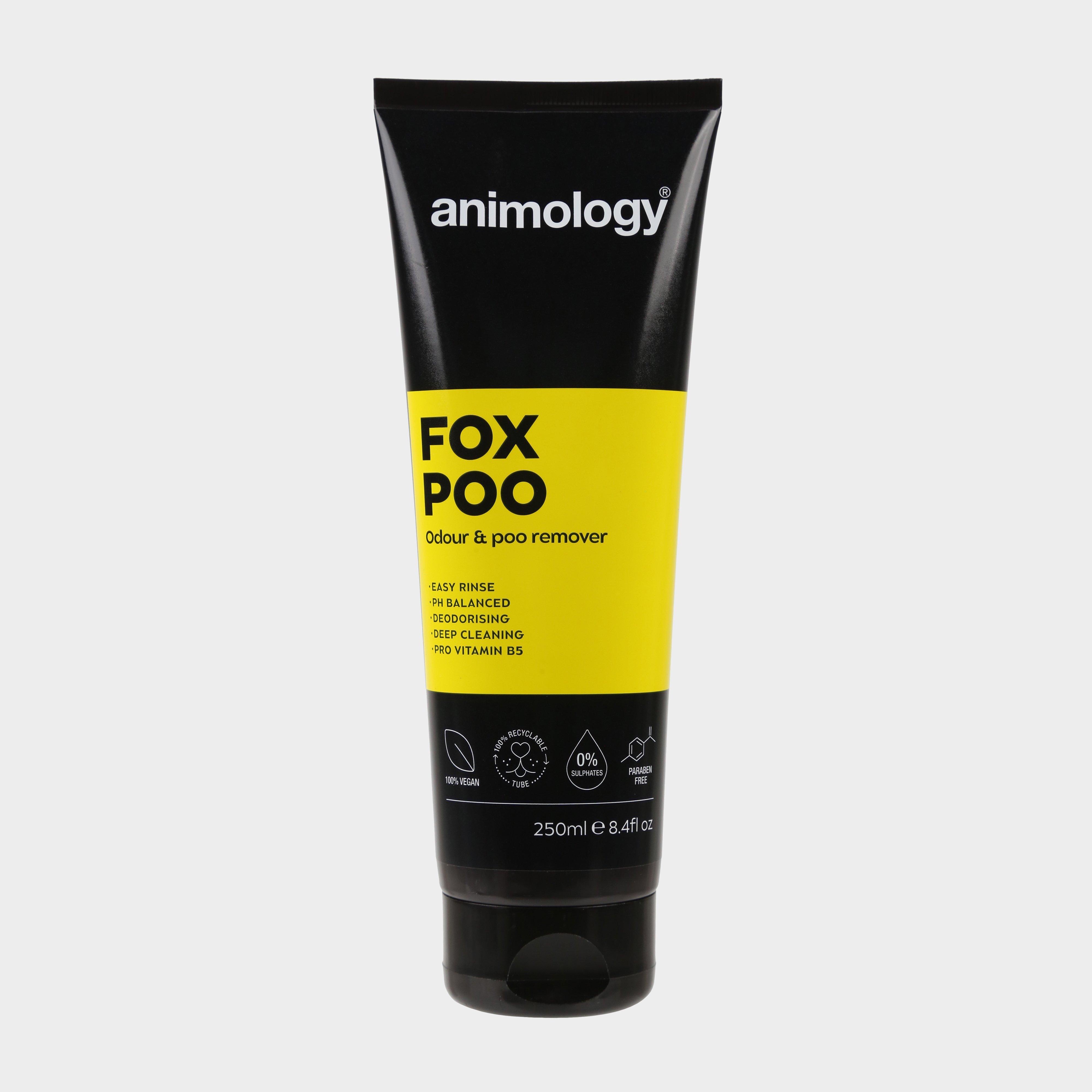 Image of Animology Fox Poo Shampoo - Black/Yellow, Black/Yellow