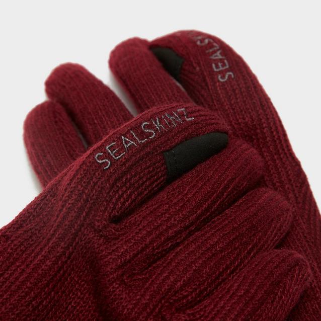 Sealskinz Women's Windproof All Weather Knitted Glove Blacks