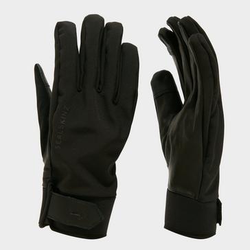 BLACK Sealskinz Mens Waterproof Insulated Gloves