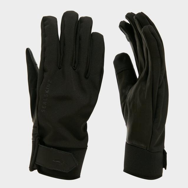 BLACK Sealskinz Mens Waterproof Insulated Gloves image 1