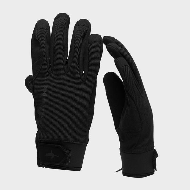 BLACK Sealskinz Men’s All-Weather Cycle Gloves image 1