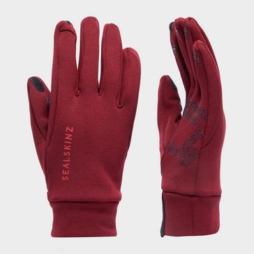 Red Sealskinz Women’s Water Repellent All Weather Glove