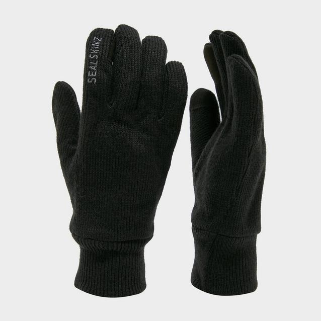 Sealskinz Windproof All Weather Knitted Gloves | Blacks
