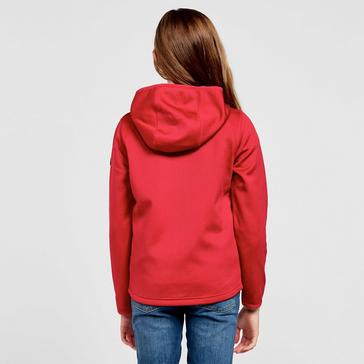 Red Berghaus Kids’ Privatale Full-Zip Hoodie