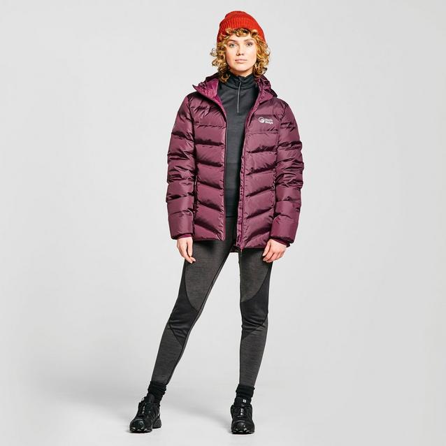 Mauve on sale down jacket