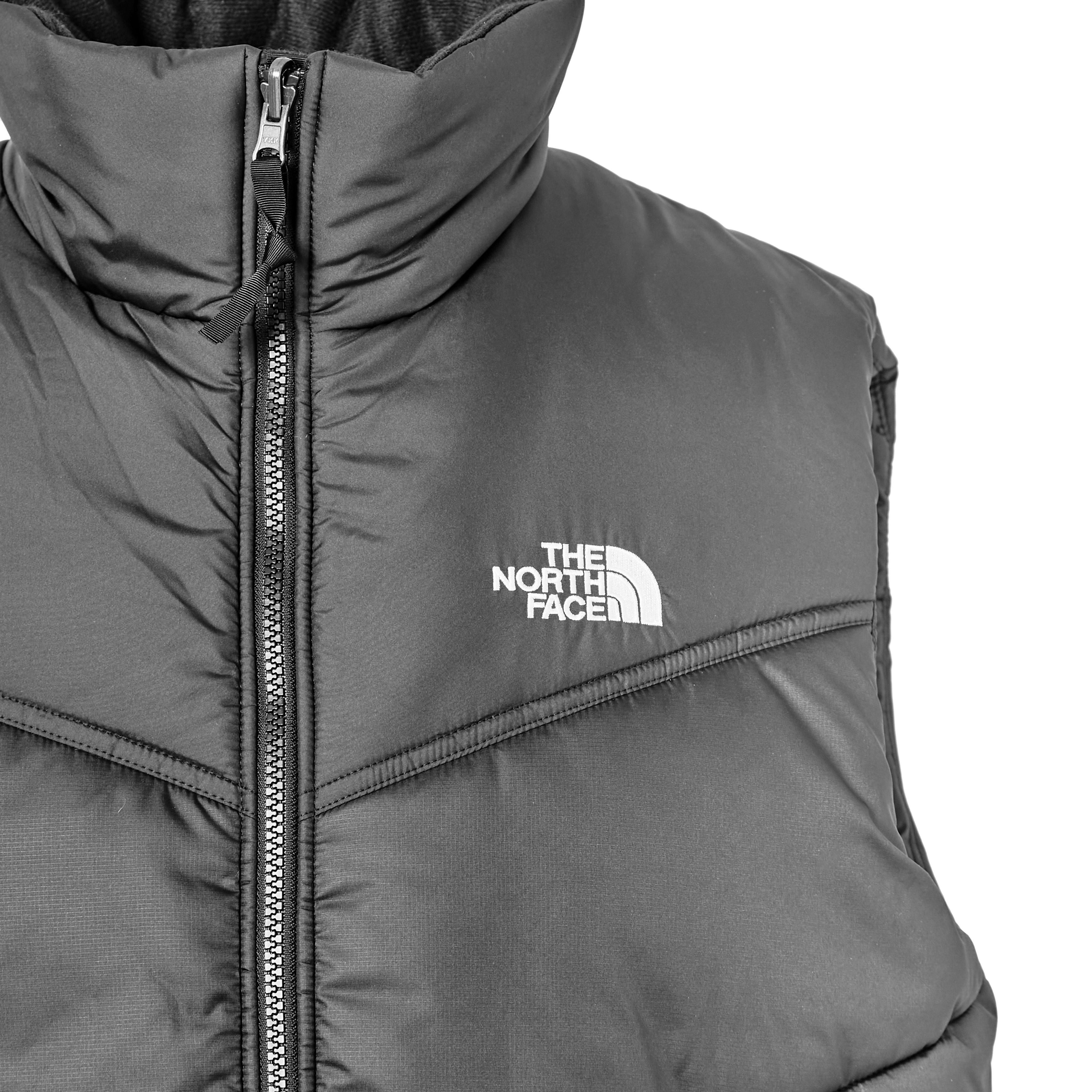 north face hooded gilet