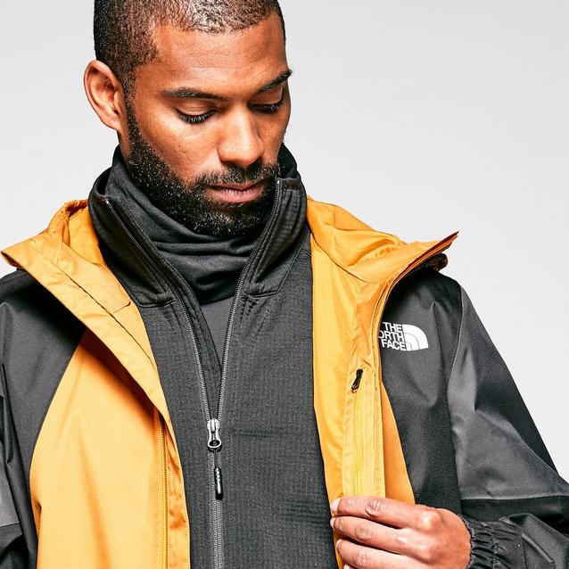 North face yellow waterproof on sale jacket