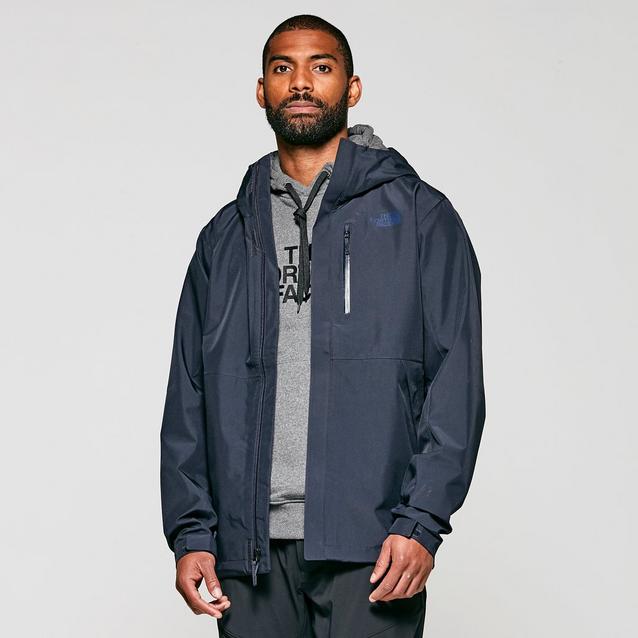 north face dryzzle jacket navy