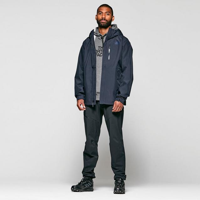 North face dryzzle hot sale jacket navy