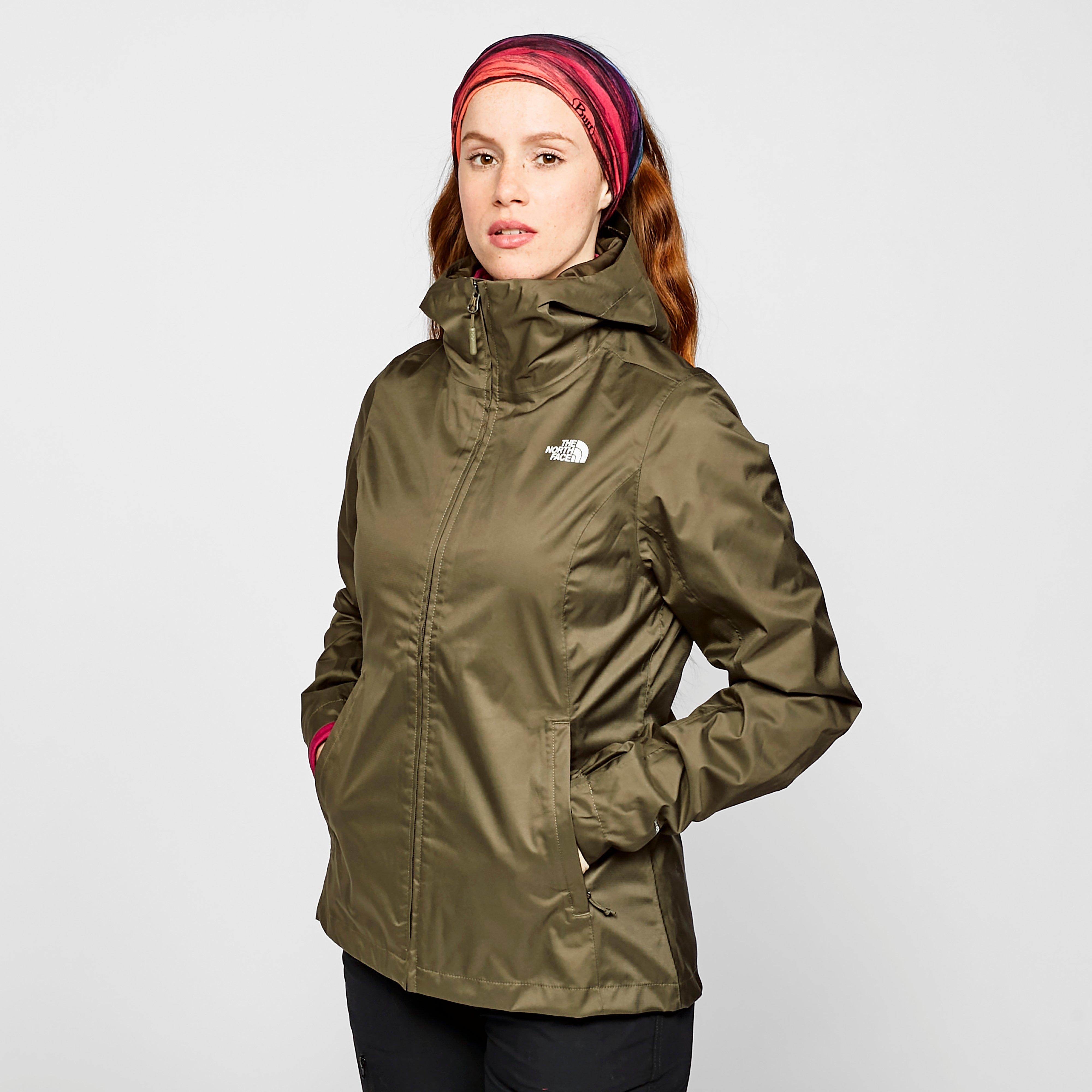 north face khaki jacket womens