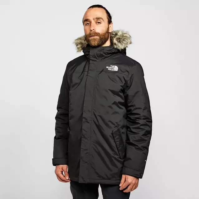 North face cheap black parka mens