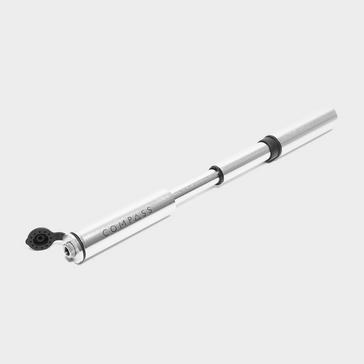 Silver Compass Mini Bike Pump