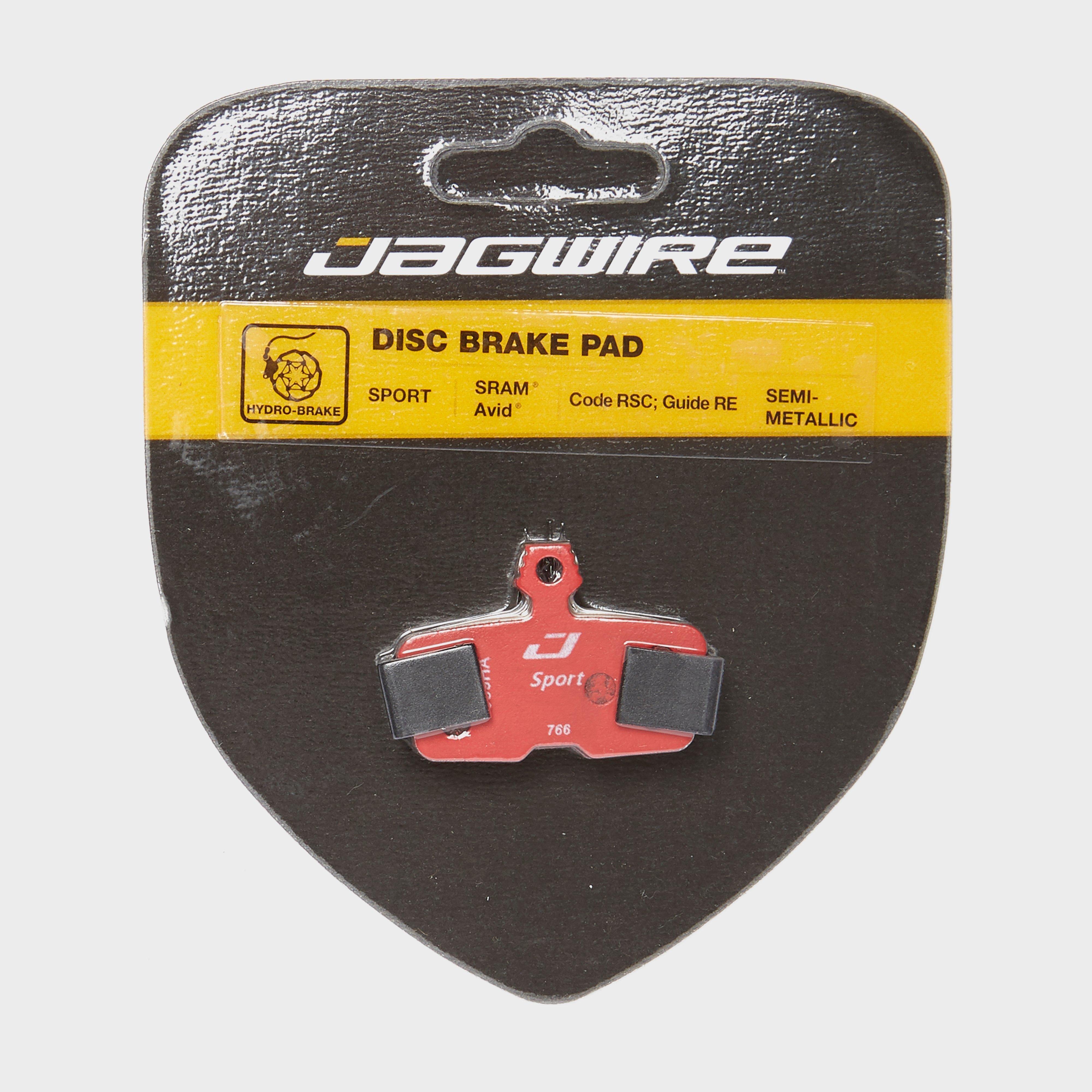 Image of Jagwire Sport Semi-Metallic Disc Brake Pad Sram Code Rsc - Red/Blk, Red/BLK