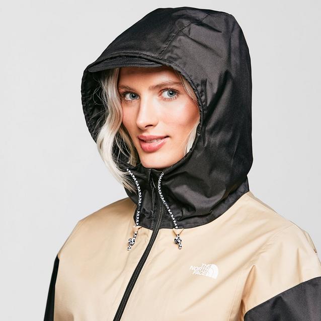 North face sale black waterproof jacket