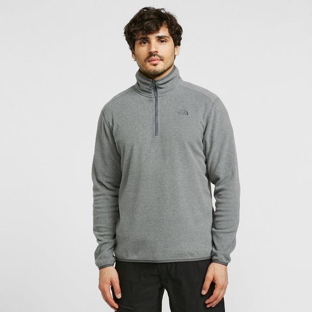 Grey north best sale face quarter zip