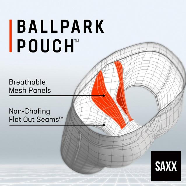 Saxx deals ballpark pouch