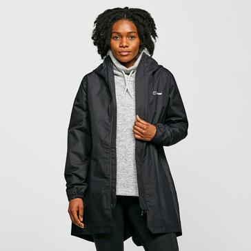 Black Berghaus Women's Commuter Waterproof Jacket