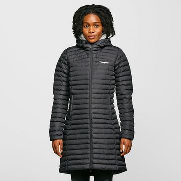 Black Berghaus Women's Talmine Long Insulated Jacket