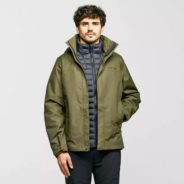 Berghaus green hot sale coat