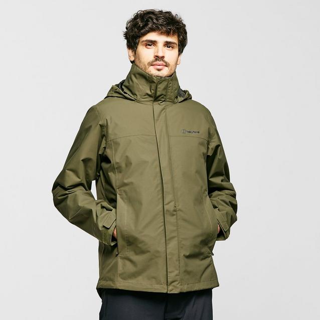 Green berghaus waterproof discount jacket