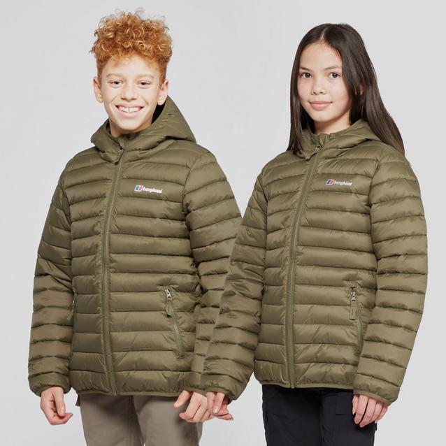 Green Berghaus Kids' Kirkhale Baffle Jacket image 1