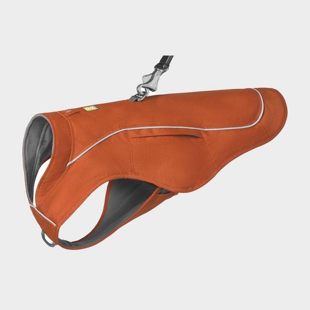 Orange Ruffwear Overcoat Fuse Dog Harness Coat image 1