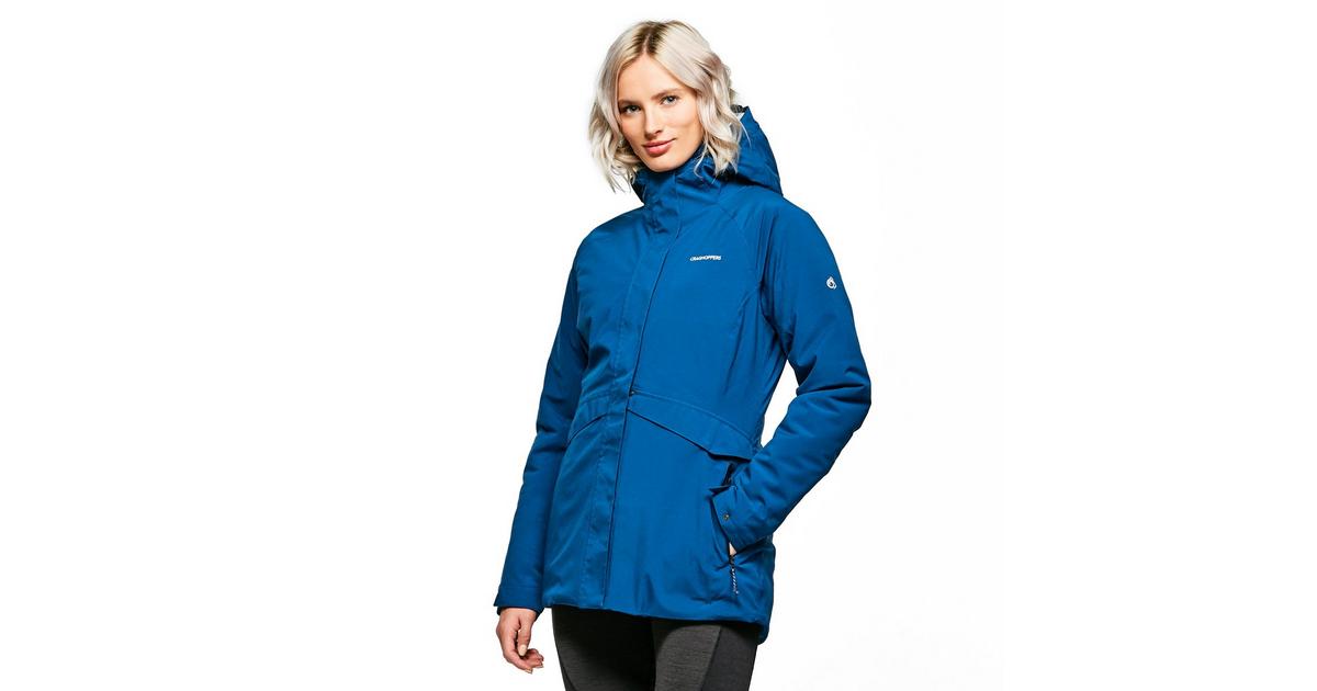 Craghoppers Womens Caldbeck Thermic Waterproof Jacket (Blue Navy / Blue  Navy)