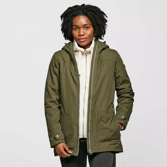 Khaki waterproof shop jacket womens