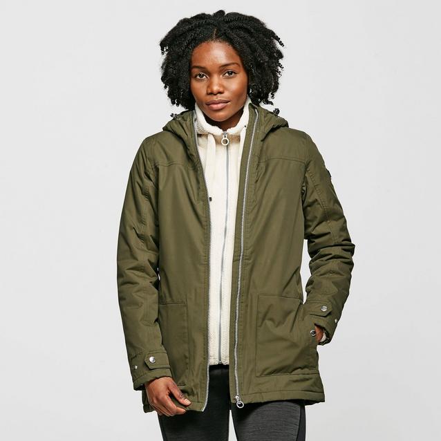 Womens waterproof jacket hot sale khaki