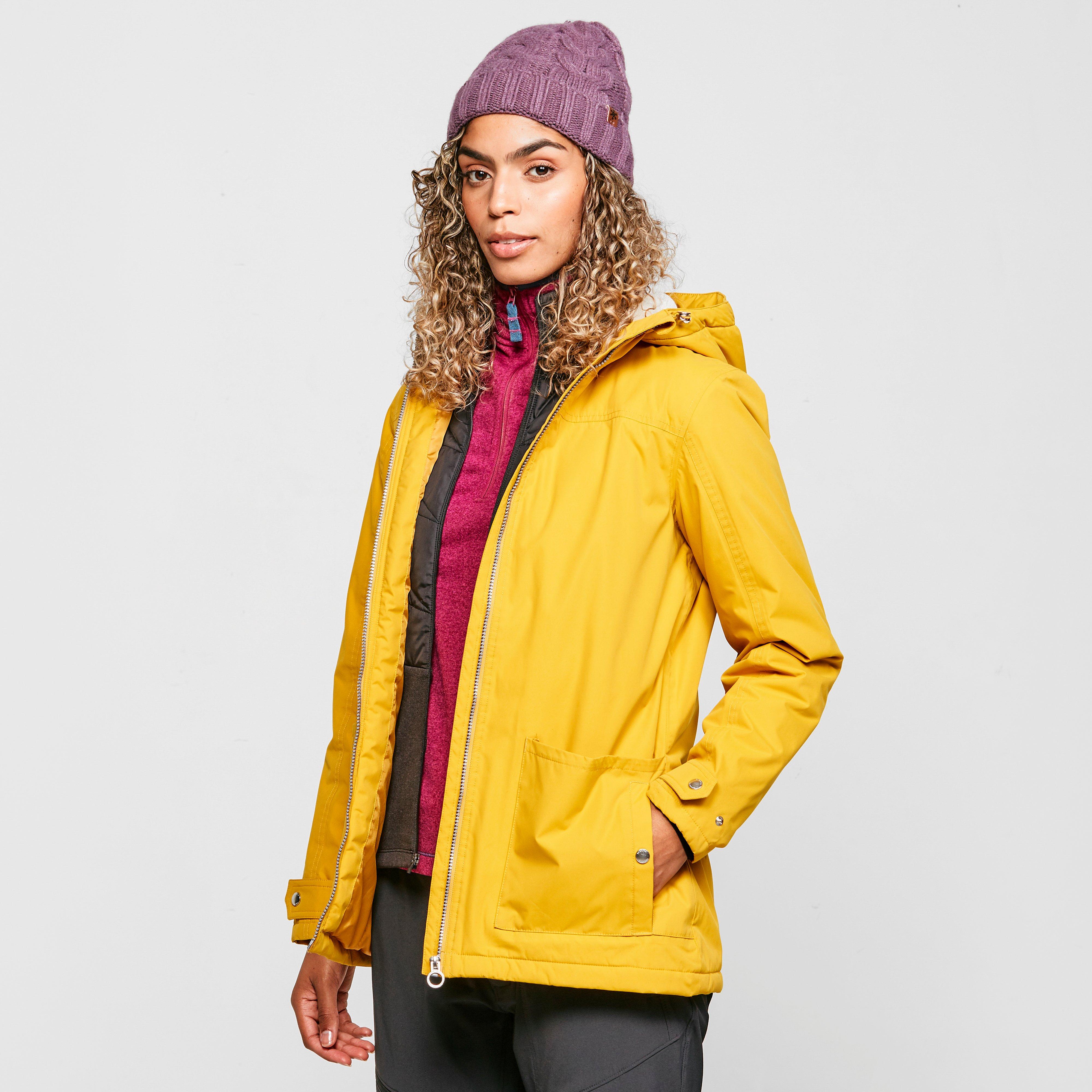 Ladies mustard sale regatta coat