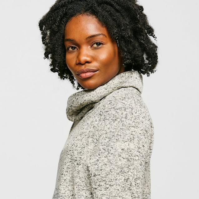 Women’s Hedda Cowl Neck Knit Effect Fleece