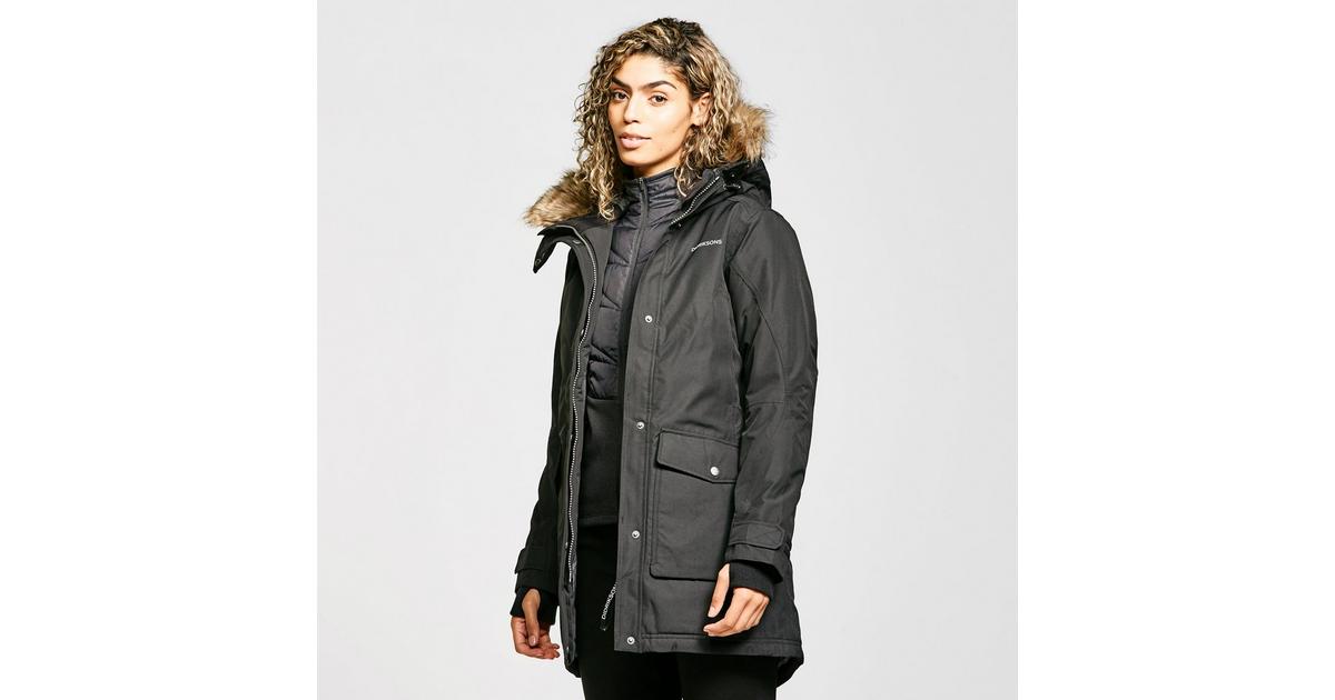 Didriksons Women s Vilda Parka Blacks