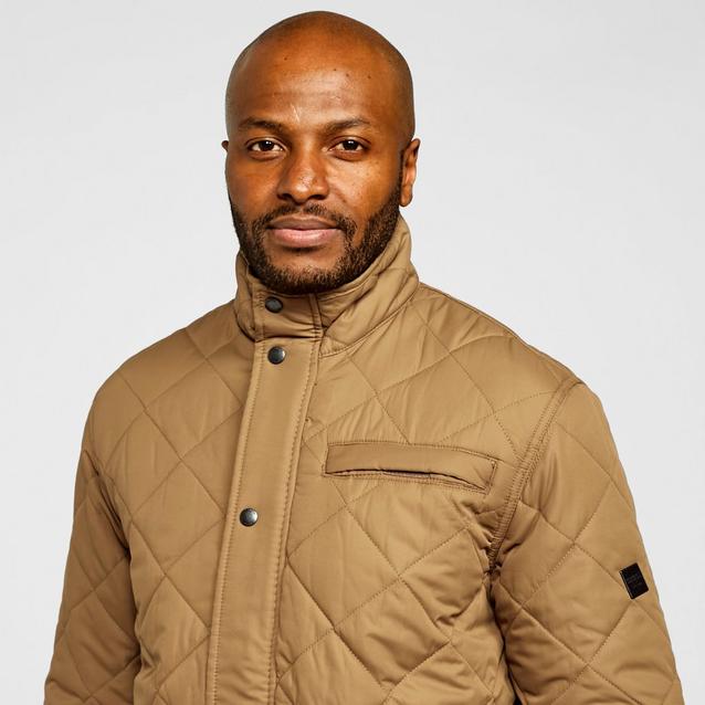 Long quilted jacket clearance mens