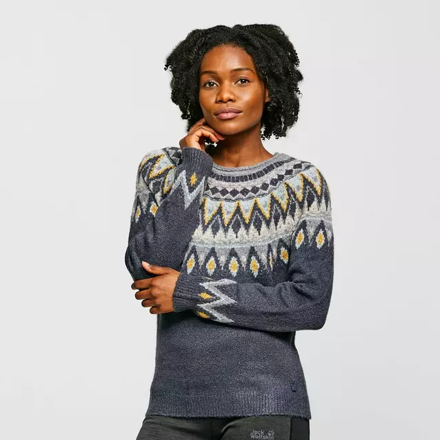 Weird fish women's steffi fair isle jumper sale